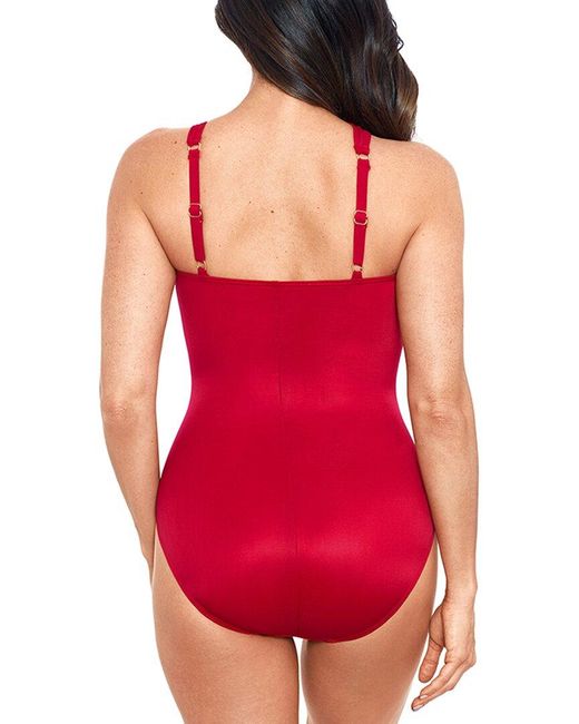 Miraclesuit Red Rock Solid Europa One-piece