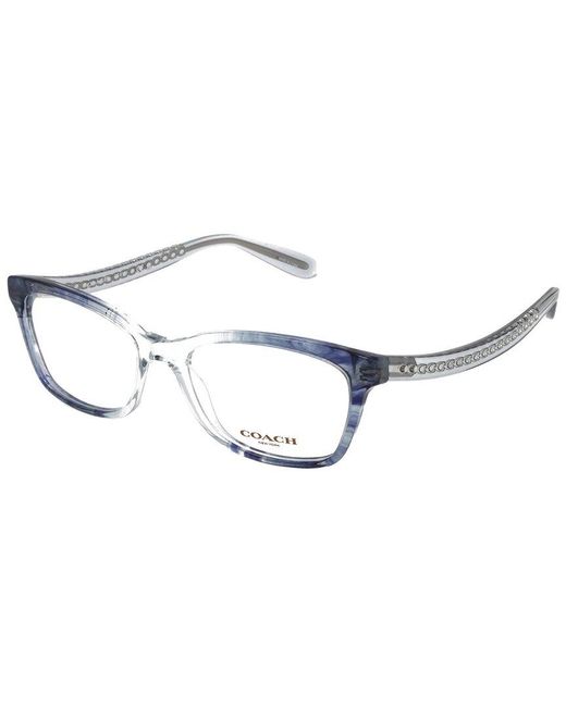 COACH Blue Hc6181 52Mm Optical Frames