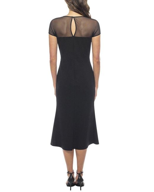Marina Black Midi Dress