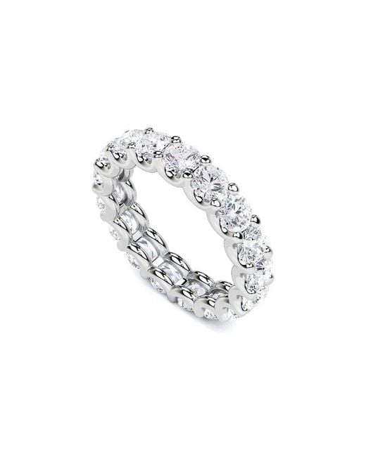 Lab Grown Diamonds White 14K 0.50 Ct. Tw. Lab-Grown Diamond Eternity Band Ring