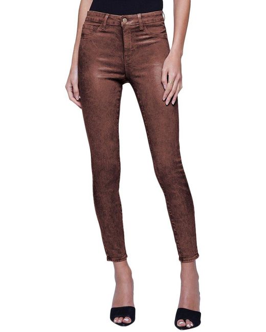L'Agence Red Margot High-rise Skinny Jean