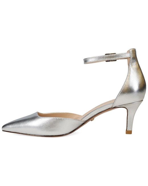 Pelle Moda White Kendal Leather Pump