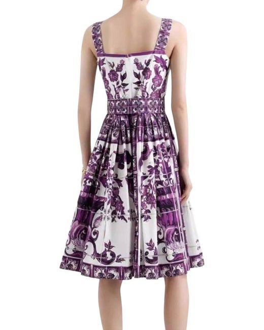 Linda Charm Purple Mini Dress