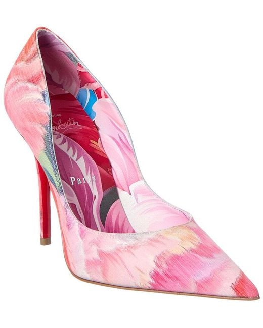 Christian Louboutin Pink Miss Z 100 Pump