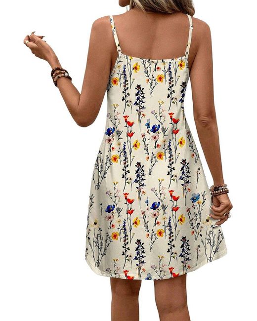 AMINA GLAM White Mini Dress