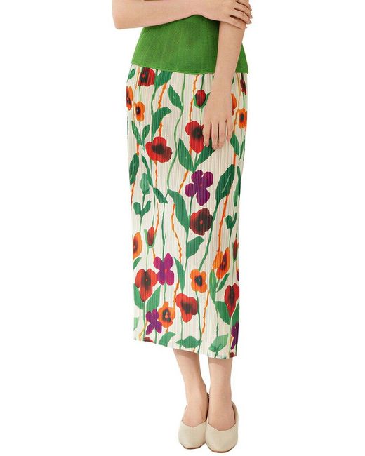 Linda Charm Green Skirt