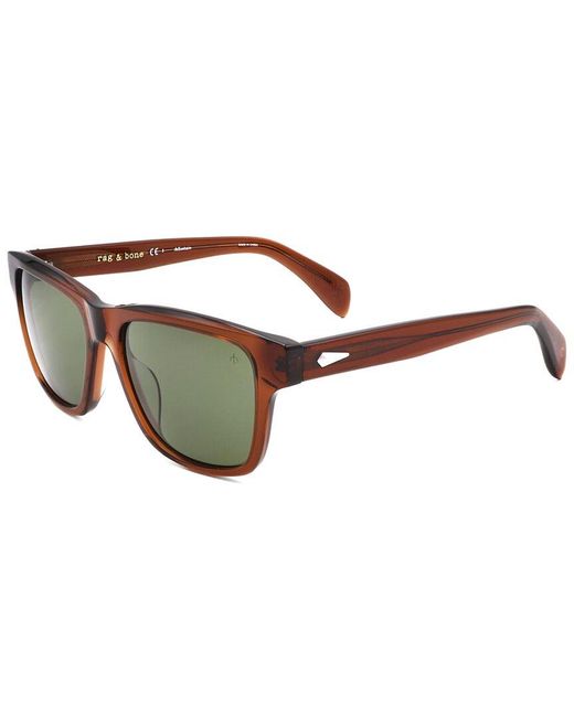 Rag & Bone Brown 54Mm Sunglasses for men