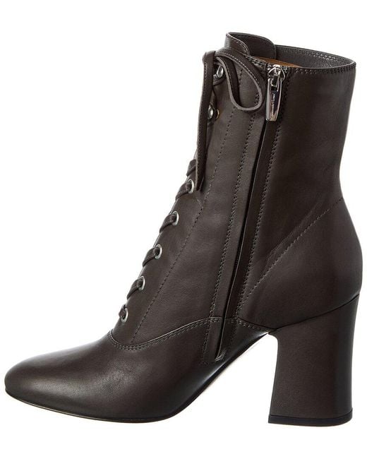 Gianvito Rossi Black Mackay 85 Leather Boot