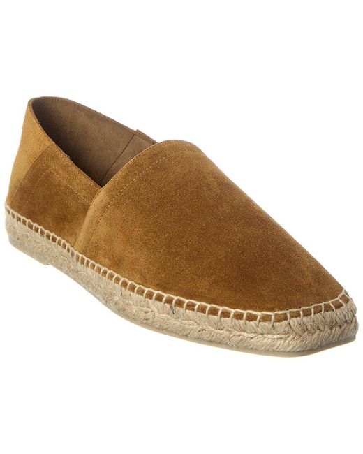 Tom Ford Brown Suede Espadrille for men