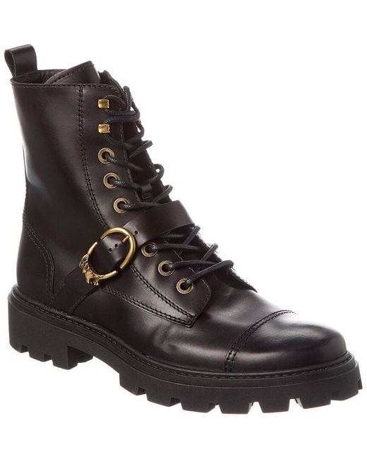 Tod's Black Leather Boot