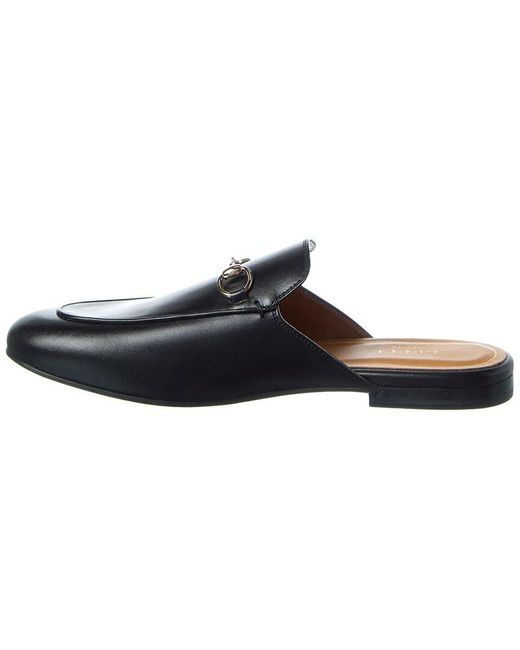 Gucci Black Princetown Leather Slipper