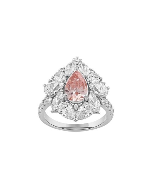 Brilliant Bloom White 14K 4.50 Ct. Tw. Lab-Grown Diamond Ring