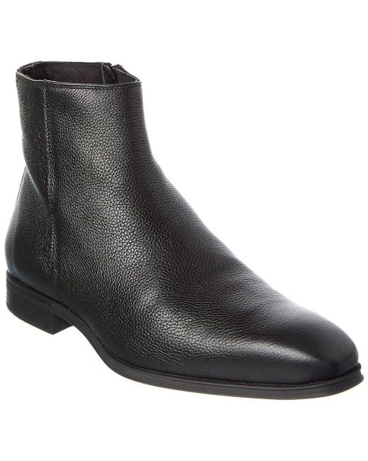 Boss Black Theon Leather Boot for men