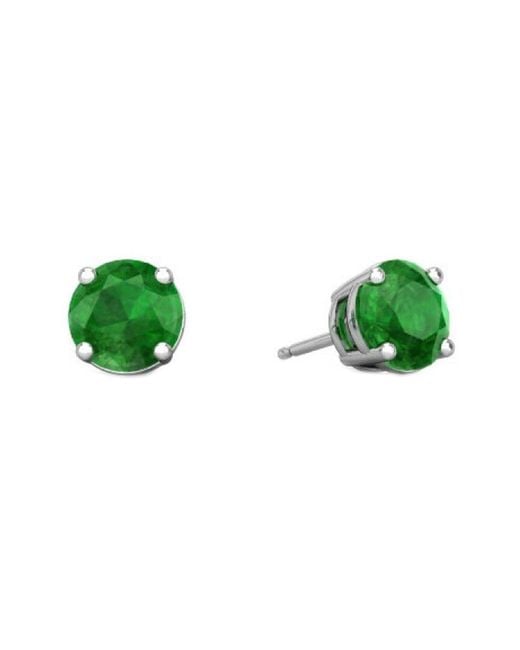 Forever Creations USA Inc. Green Signature Collection 14K 1.40 Ct. Tw. Emerald Studs