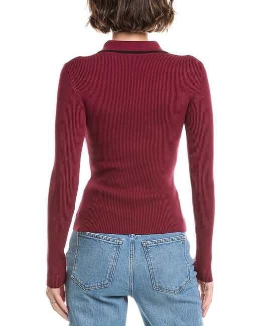 Brook + Lynn Red Cardigan