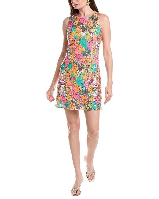 FLORA BEA NYC Red Ellis Mini Dress