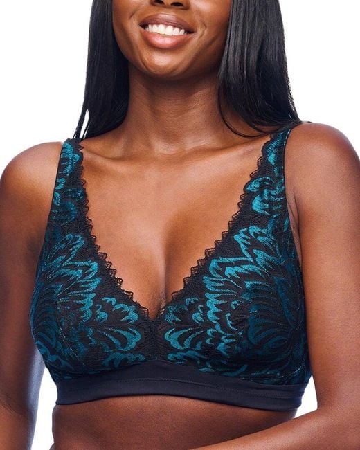 Cosabella Blue Encantata Curvy Bralette