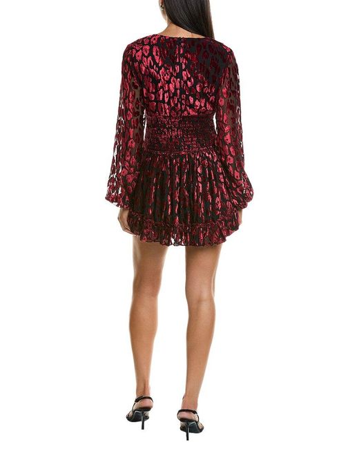 Rococo Sand Red Rocco Sand Mini Dress