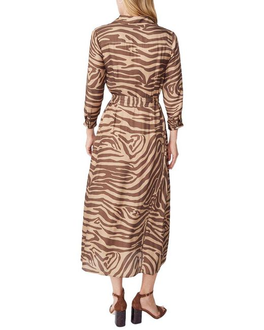 J.McLaughlin Multicolor Paloma Silk-Blend Dress