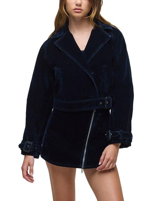 Hudson Blue Raglan Moto Jacket