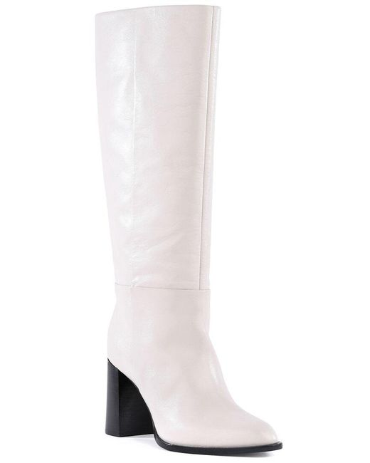 Seychelles White Push To Start Leather Boot