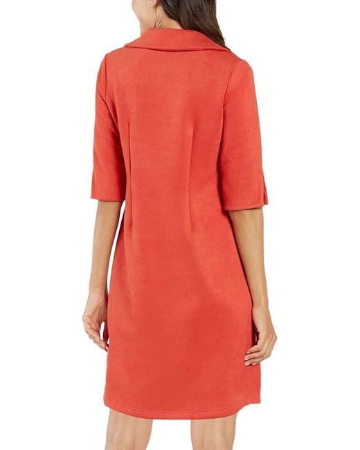 Jude Connally Red Michelle Shirt Dress