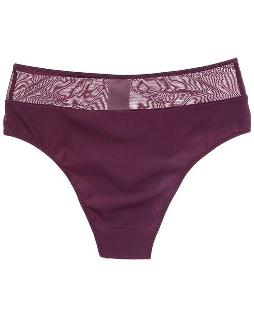 Wolford Purple Hiphugger Brief