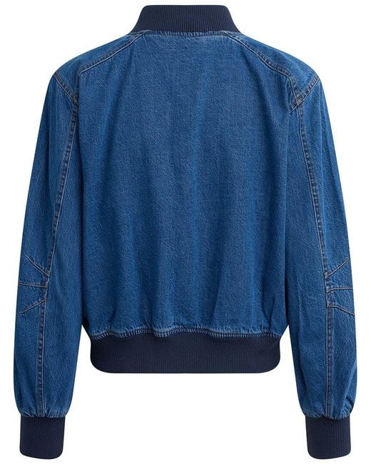 Hudson Blue Bomber Jacket