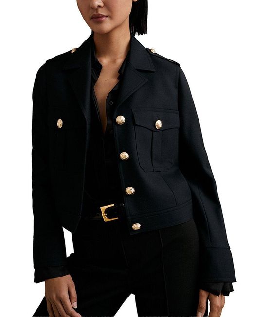 Reiss Black Jaque Casual Jacket