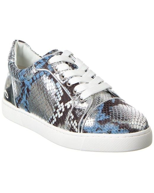 Louboutin snake deals leather