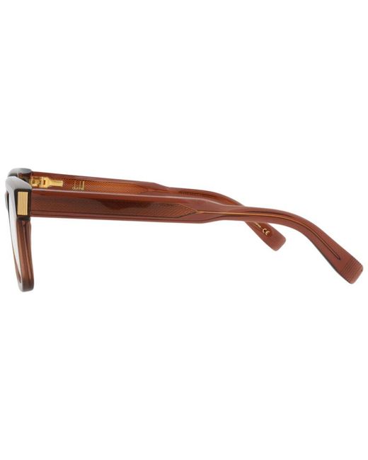 Dunhill Brown Du0032O 48Mm Optical Frames for men