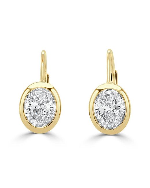 Sabrina Designs Metallic 14K 3.98 Ct. Tw. Lab-Grown Diamond Earrings