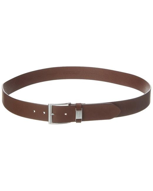 Boss Brown Connio Leather Belt for men