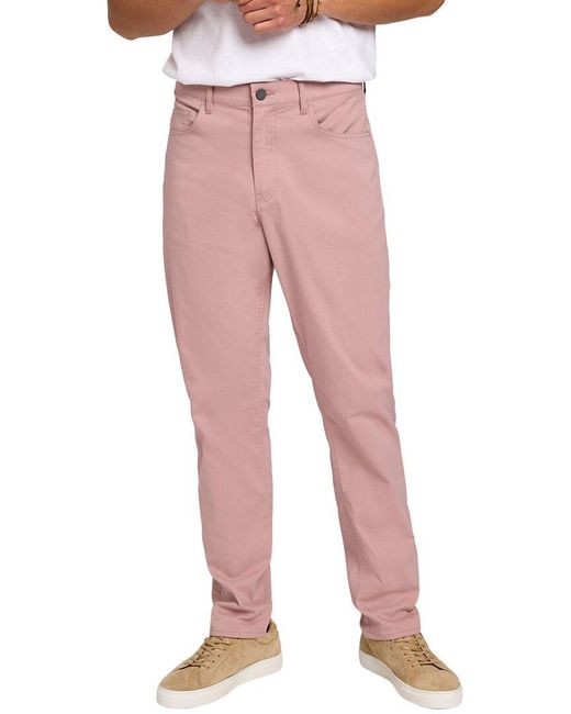 Faherty Brand Pink Movement Pant for men