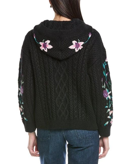 Valentino Black Mohair-Blend Jacket