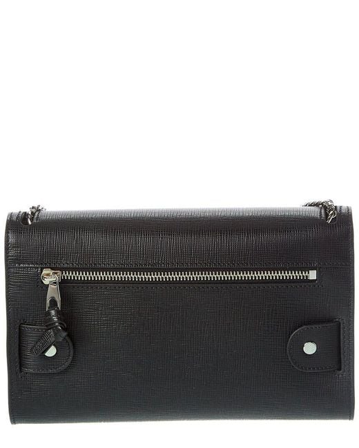 Proenza Schouler Black Ps11 Chain Leather Clutch