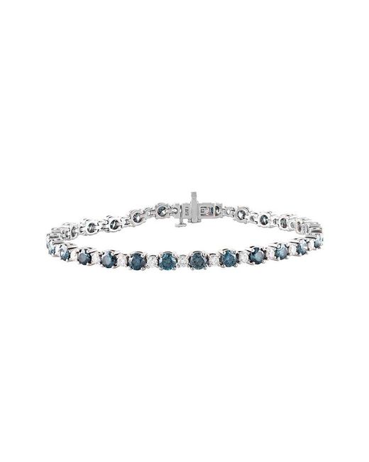 Lab Grown Diamonds White 14K.00 Ct. Tw. Lab-Grown Diamond Fashion Bracelet