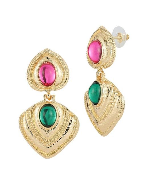 Sphera Milano Pink Plated Earrings