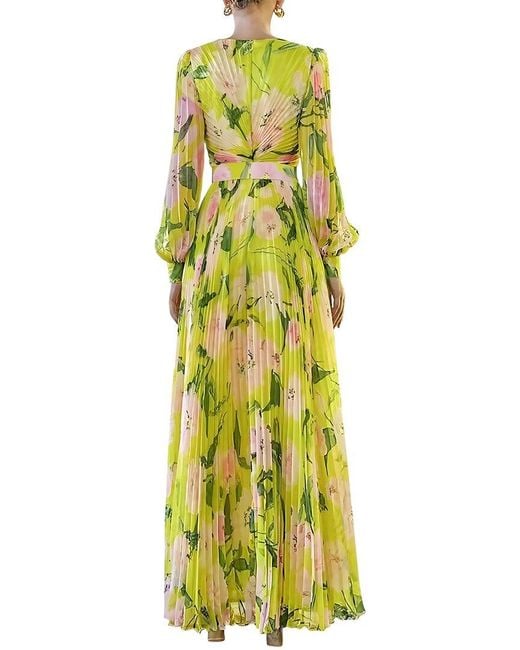 Linda Charm Yellow Maxi Dress