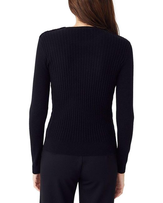 J.McLaughlin Blue Seaspray Cashmere Sweater