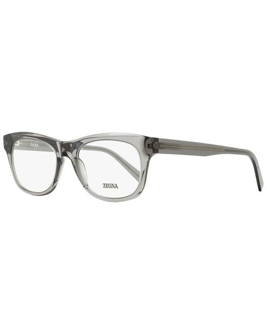 Zegna Metallic Ez5283 53Mm Optical Frames for men