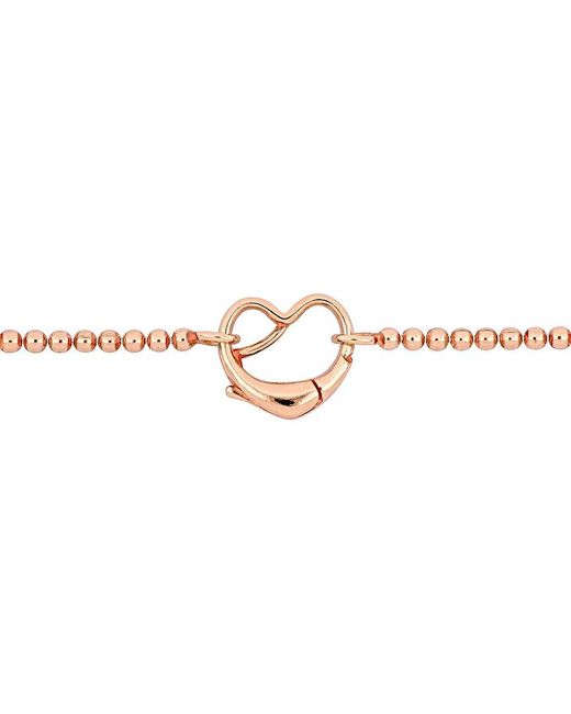 Italian Silver Metallic Ball Link Necklace