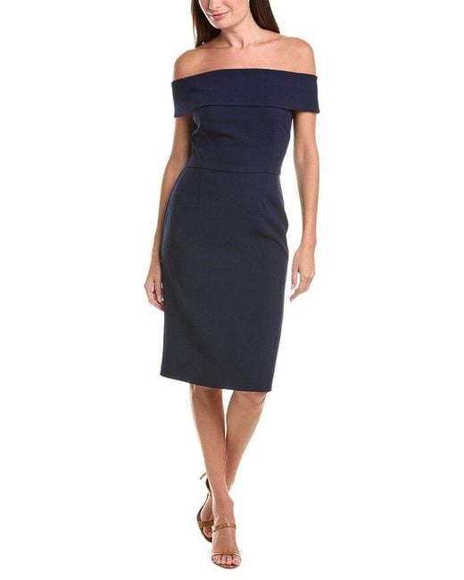 Issue New York Blue Sheath Dress
