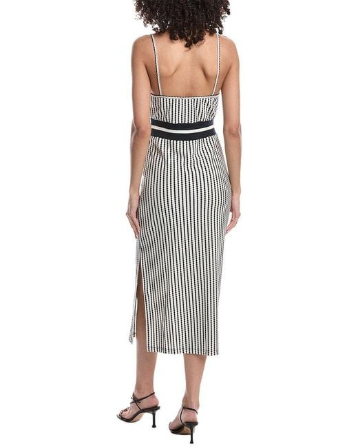 Ramy Brook Blue Hollis Midi Dress