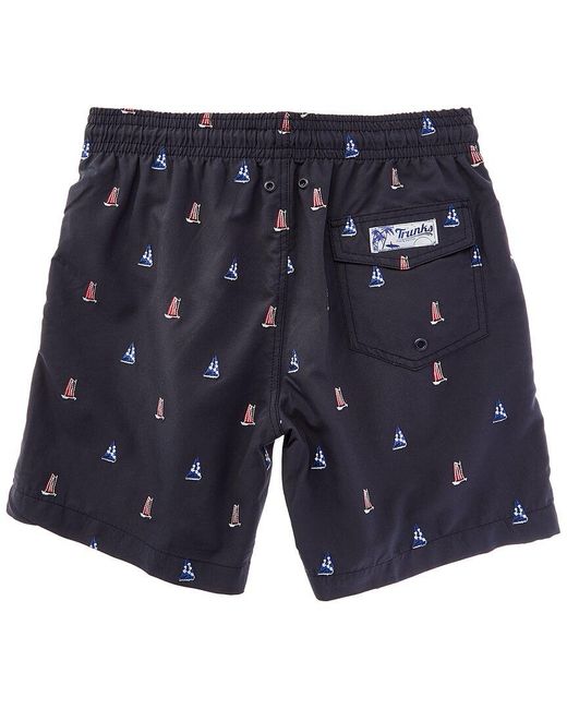 Trunks Surf & Swim Blue Sano Swim Trunk for men