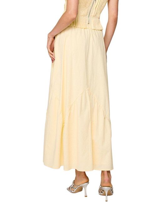 Line & Dot Natural Abbott Maxi Skirt