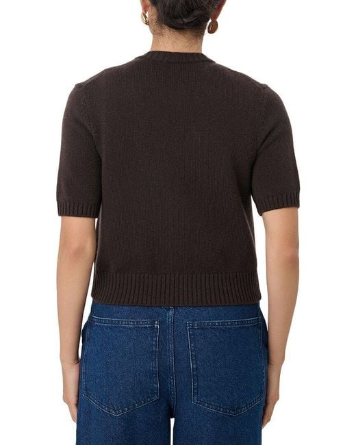 Toccin Black Elsie Wool & Cashmere-Blend Sweater