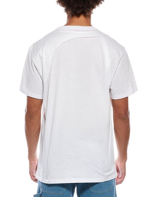 McQueen White Solid T-Shirt for men