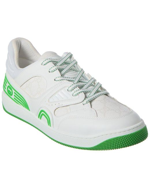 Gucci Green Basket Demetra Sneaker for men