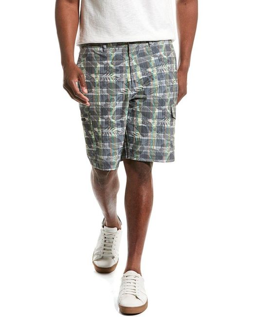 Tommy Bahama Gray Cayman Isles Plaid Oasis Short for men